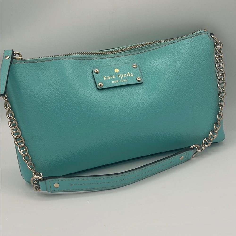Kate Spade Blue Clutch with Elegant Design